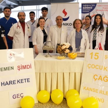 15 ŞUBAT ULUSLARARASI ÇOCUKLUK ÇAĞI KANSERLERİ GÜNÜ