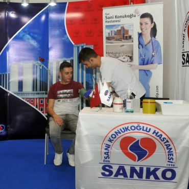 SANKO ÜNİVERSİTESİ HASTANESİ, GAPSHOES’TA STANT AÇTI