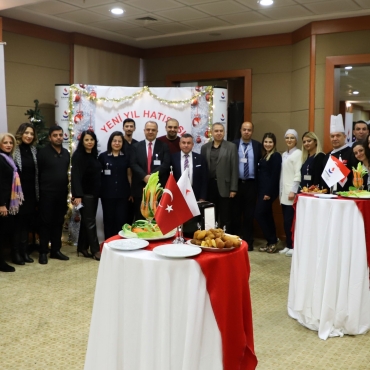 SANKO ÜNİVERSİTESİ HASTANESİ’NDE YENİ YIL KUTLAMASI
