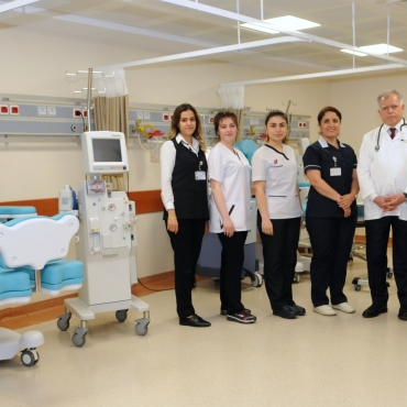 SANKO ÜNİVERSİTESİ HASTANESİNDE TERAPÖTİK AFEREZ MERKEZİ