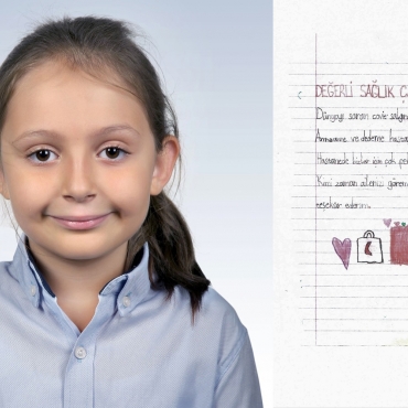 TORUNDAN SAĞLIK ÇALIŞANLARINA TEŞEKKÜR