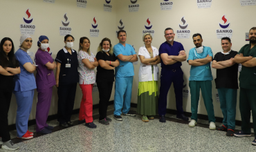 BÖLGEDEKİ İLK ÇAPRAZ BÖBREK NAKLİ SANKO’DA YAPILDI